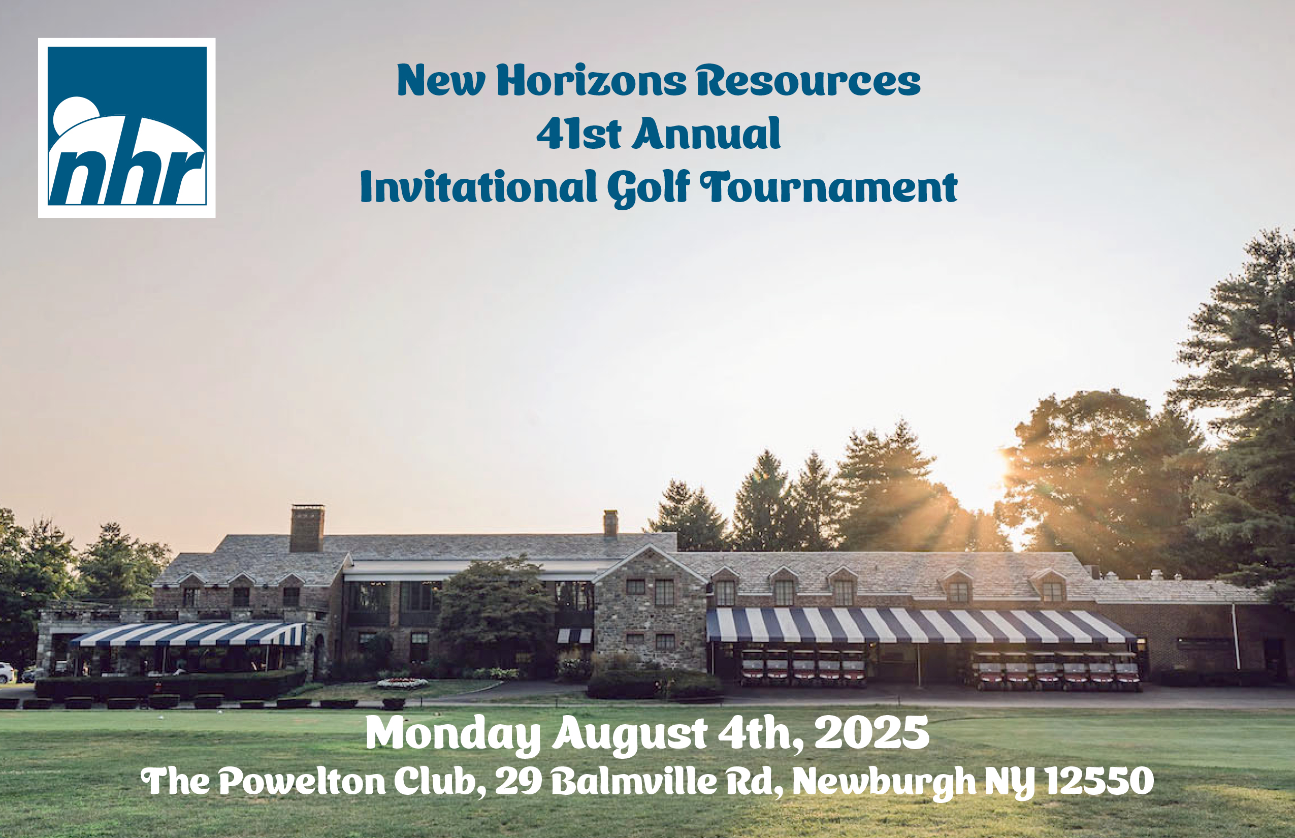 2025 NHR Golf Tournament, Monday, May 5th, 2025
